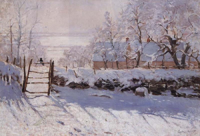 Claude Monet The Magpie Germany oil painting art